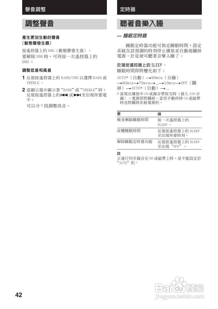 索尼CMT-DC500MD迷你组合音响使用说明书:[3]