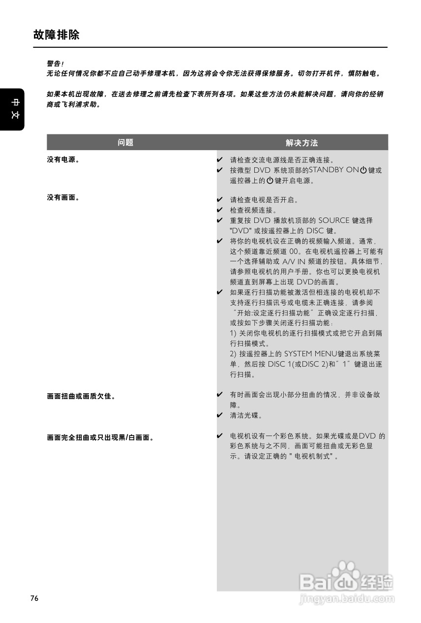 飞利浦MCD988/93 DVD微型影院使用说明书:[2]
