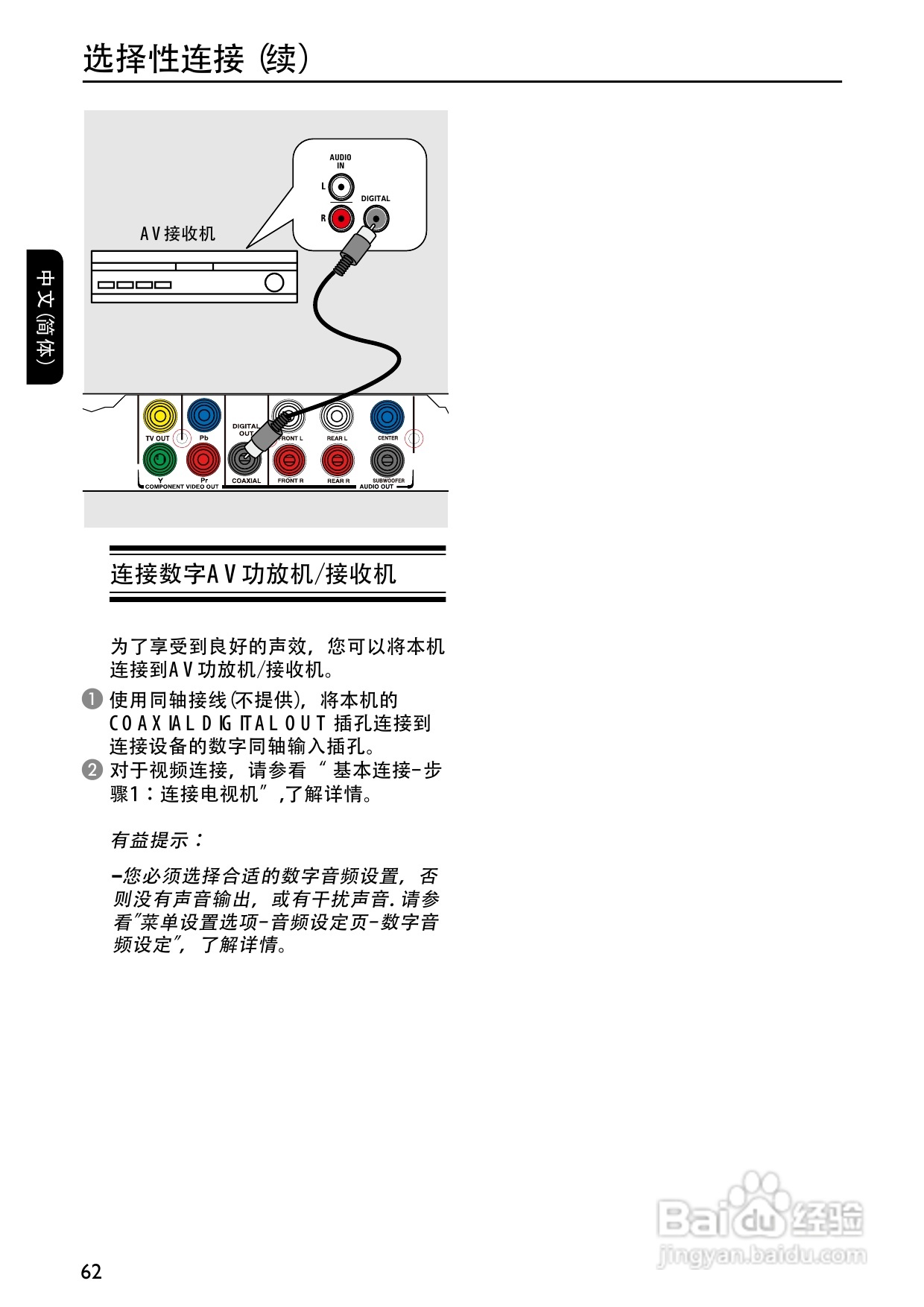 飞利浦DVP3268K/93 DVD播放机使用说明书:[1]