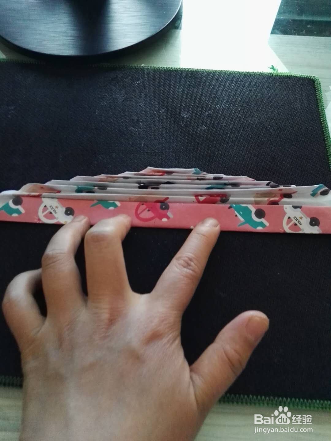 简单手环的折法