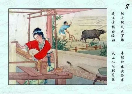 牛郎织女的连环画怎么画
