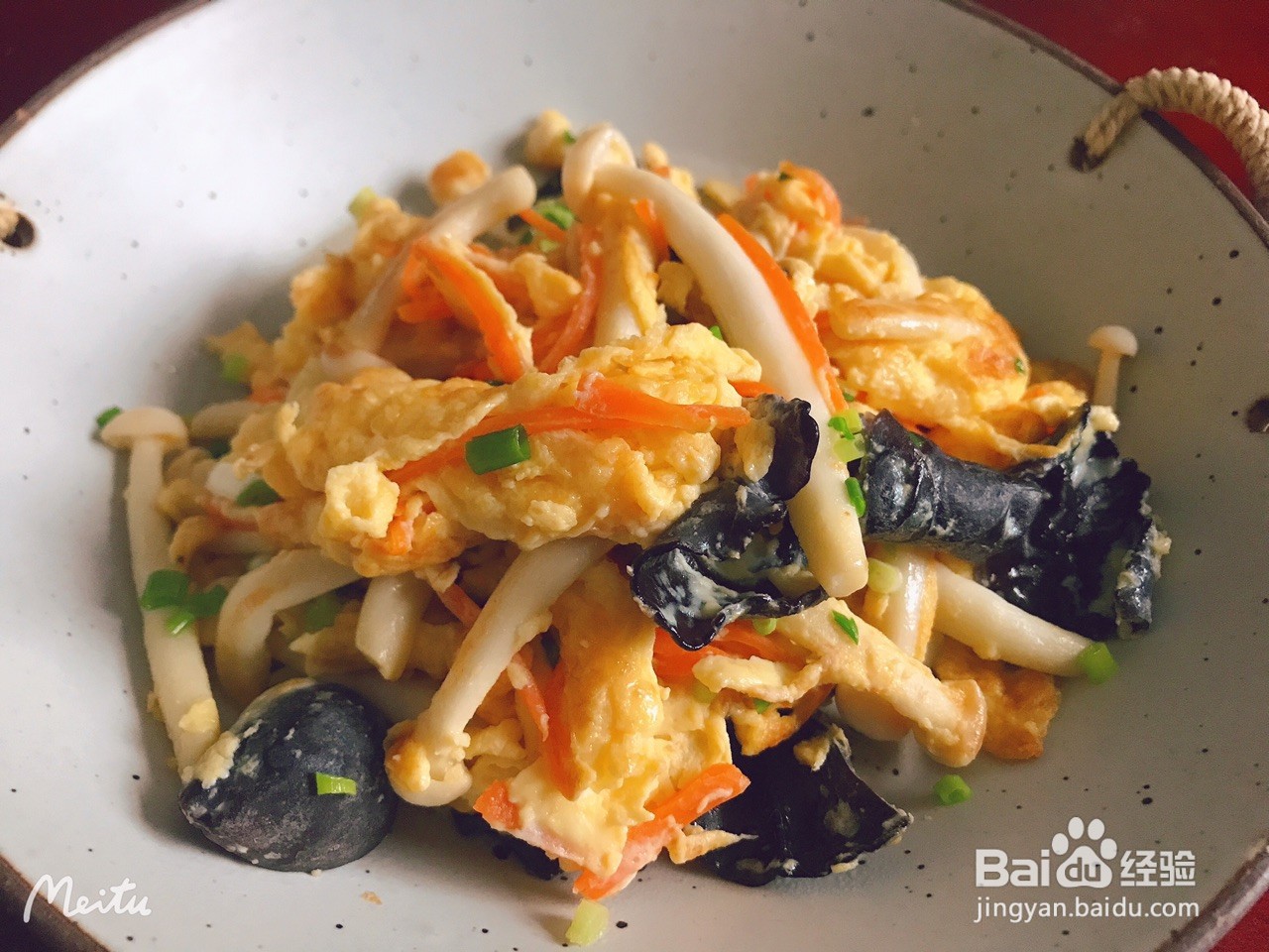 菌菇炒鸡蛋怎么做好吃