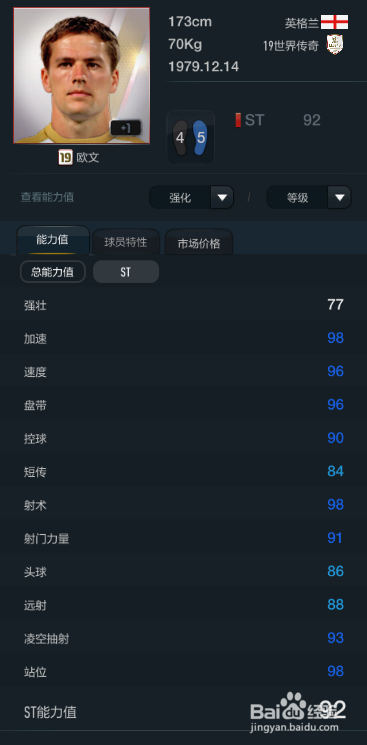 FIFA OL3纽卡斯尔联俱乐部球员推荐（下篇）