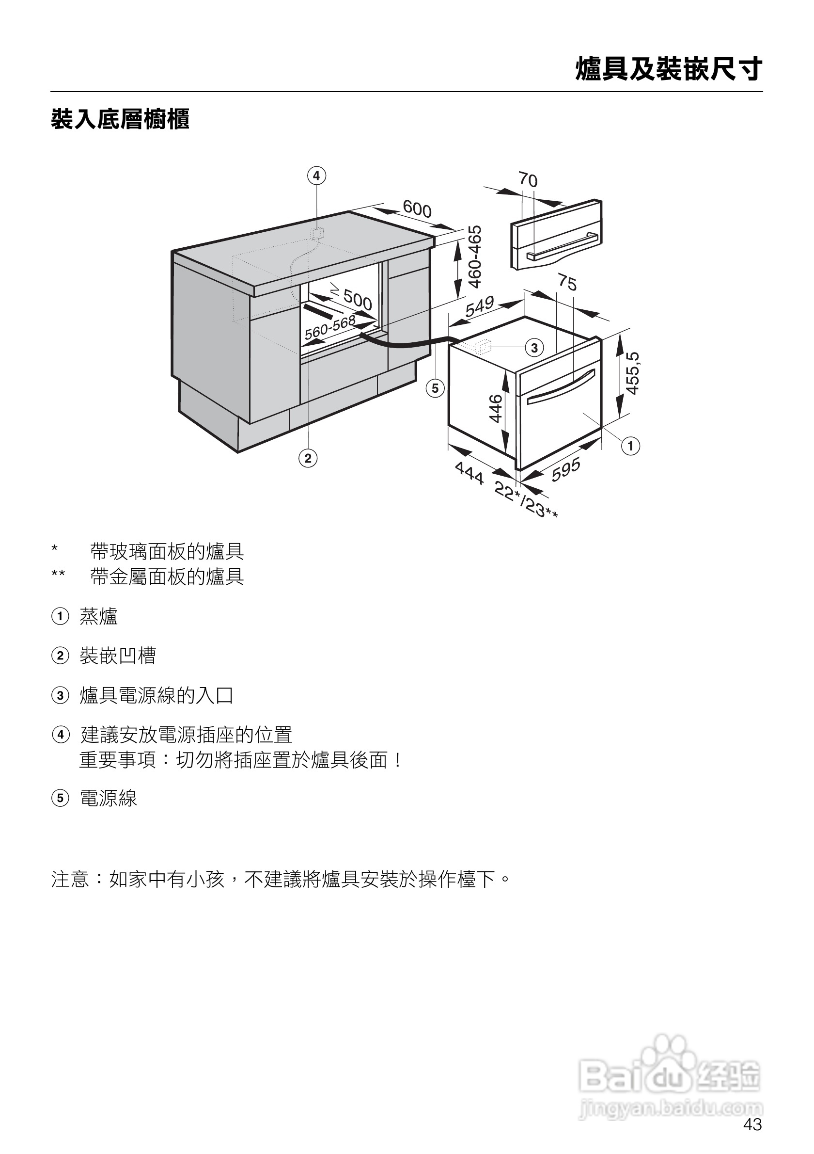 美诺Miele崁入式蒸炉DG5030说明书:[5]