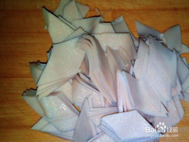 东北炖干豆腐的做法