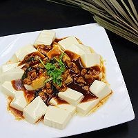 肉末浇汁豆腐如何做