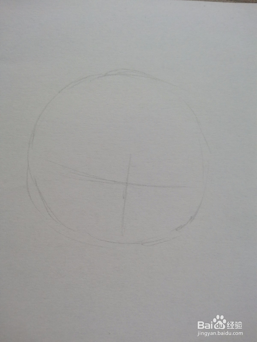 Q版动漫人物脸颊和五官的画法教程