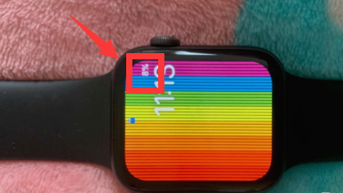 iwatch电量怎么显示