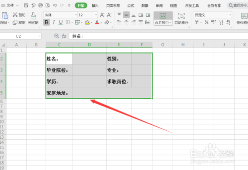 在Excel表格里怎么给数据批量添加下划线