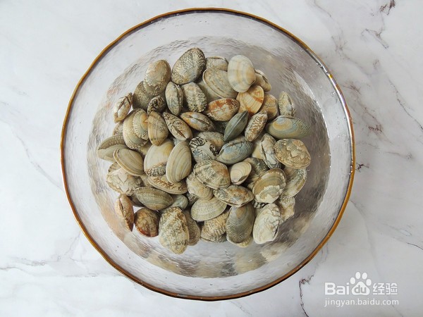 蒜香花甲的做法