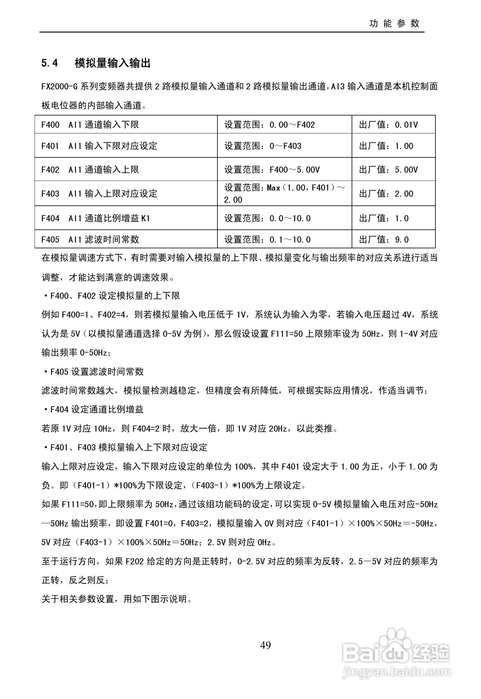欧瑞FX2000-1100T3D变频器使用说明书:[6]