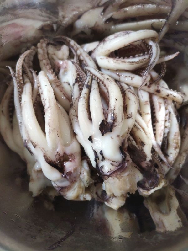 香辣干锅鱿鱼须