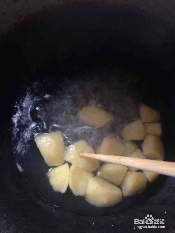 冰糖苹果做法