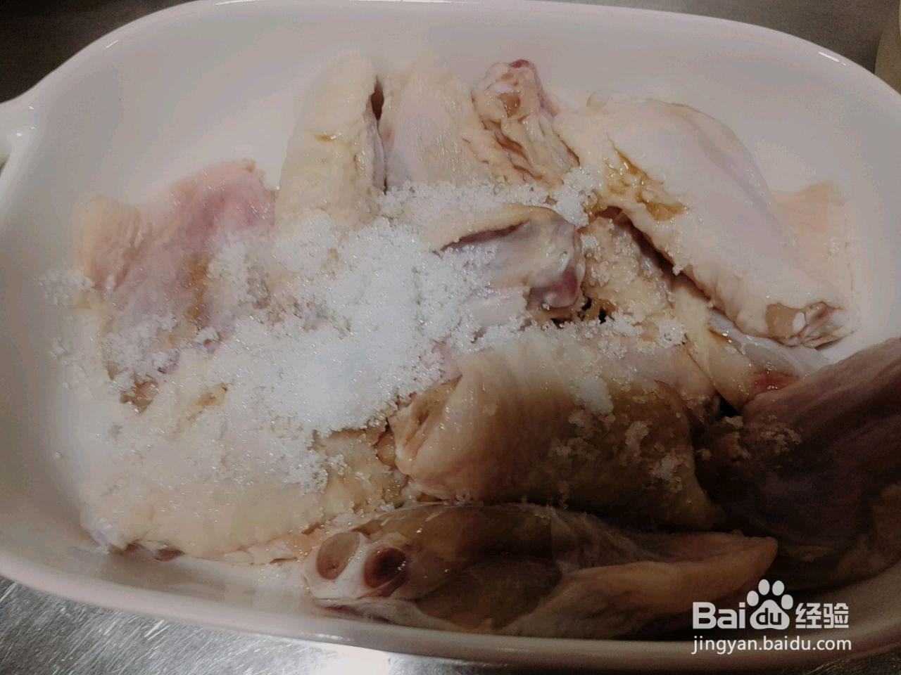 蛋黄焗鸡翅的做法