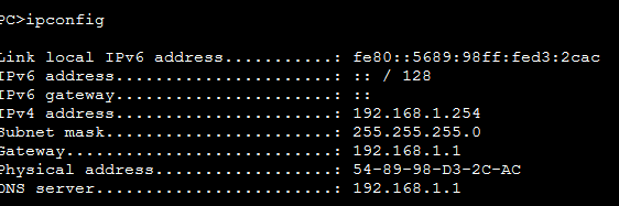 华为设备基于vlan划分的DHCP