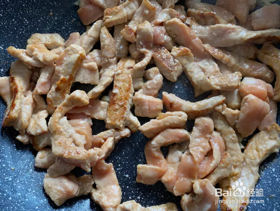 教你做青椒炒肉丝