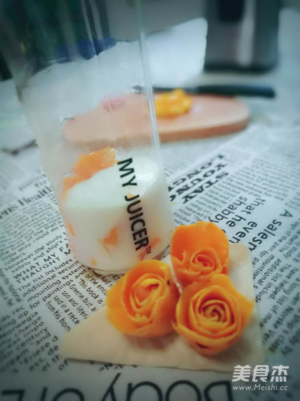 芒果奶昔的做法