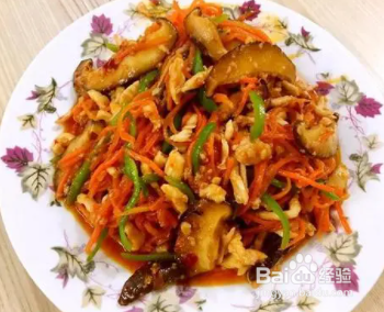 如何做鱼香鸡丝