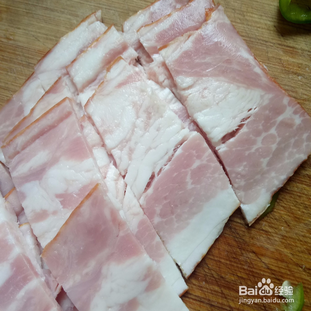 尖椒炒培根肉家常做法