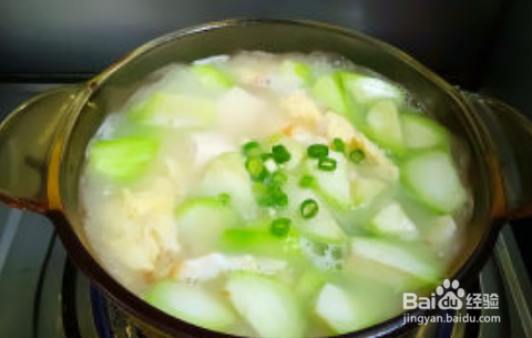 丝瓜豆腐汤制作方法
