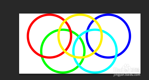 Photoshop画彩色圆环技巧