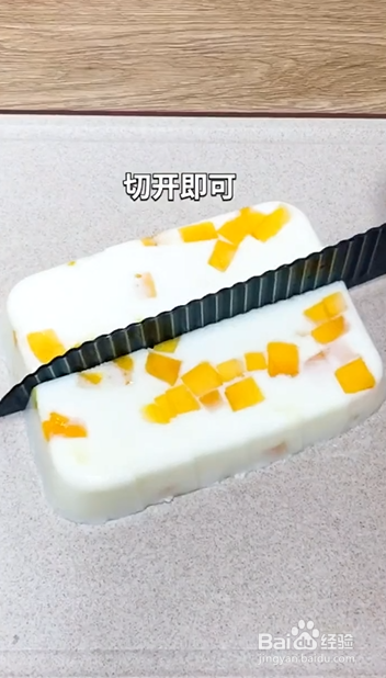 如何制作芒果布丁