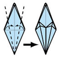 手工百合花折叠教程