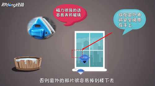 如何使用双面擦玻璃器