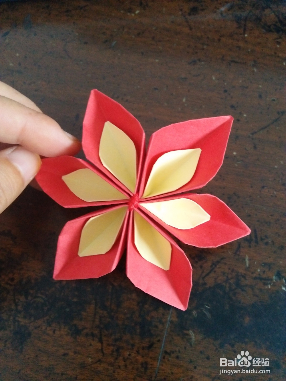 怎么制作简单的六瓣花