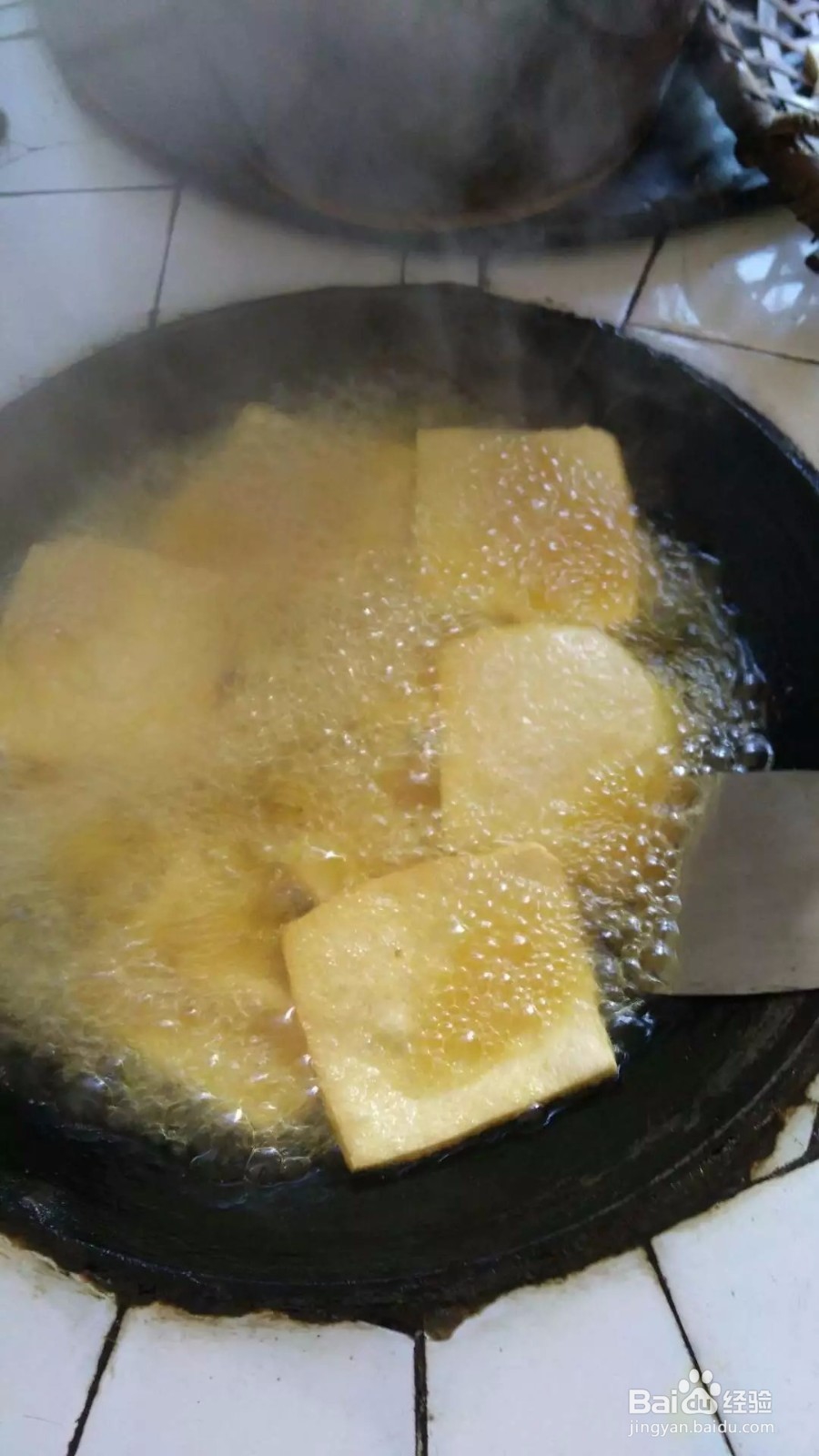 油煎豆腐片怎么做？