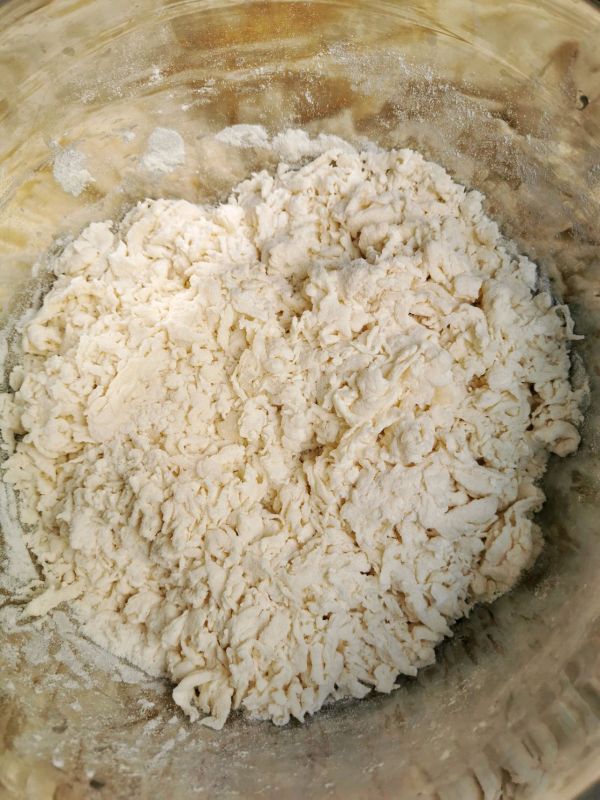 黄油葱香盘丝饼