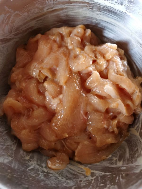 蒜香口蘑炒鸡肉