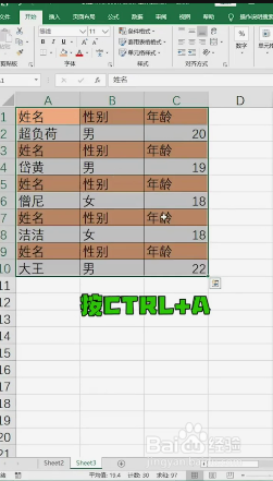 Excel表格中隔行操作的方法