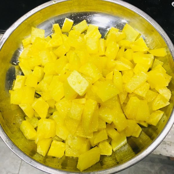 西红柿酱拌土豆