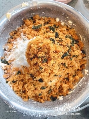 无敌好吃的芝士海苔脆肉松曲奇制作教程