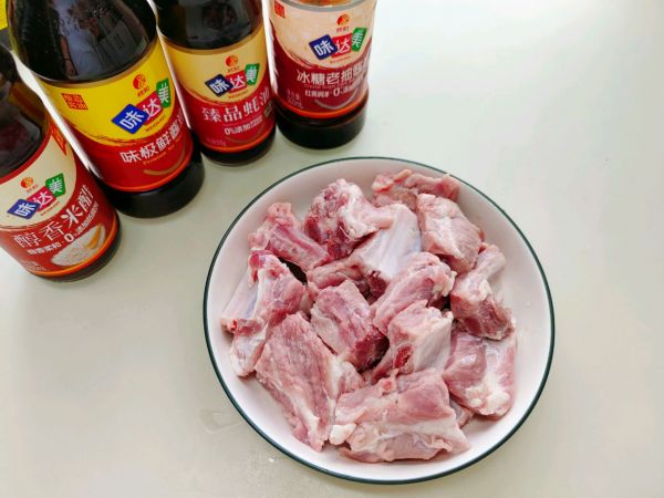 桂花糖醋山药排骨