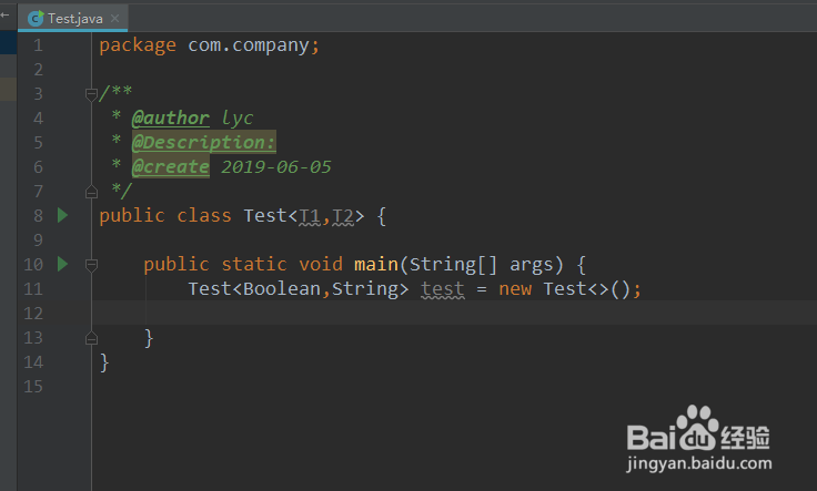Java基础 17.2.3 定义泛型类型时声明多个类型