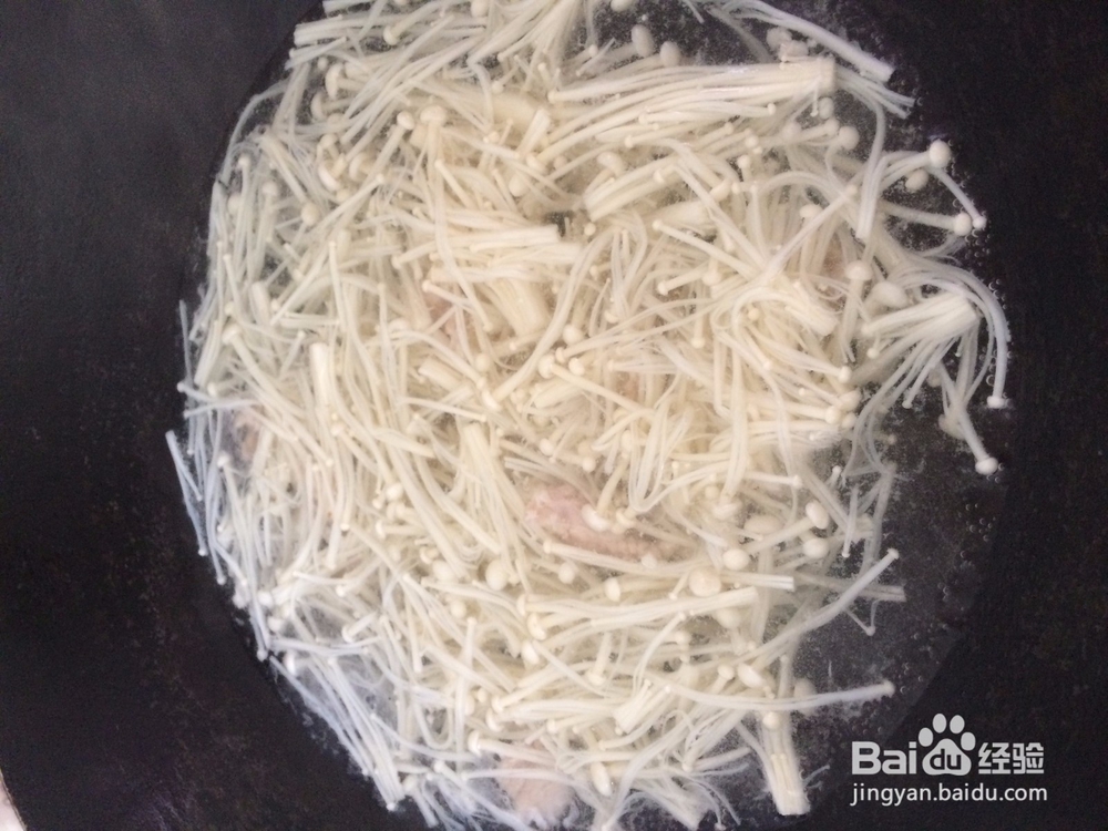 #美食#金针菇瘦肉汤怎么做