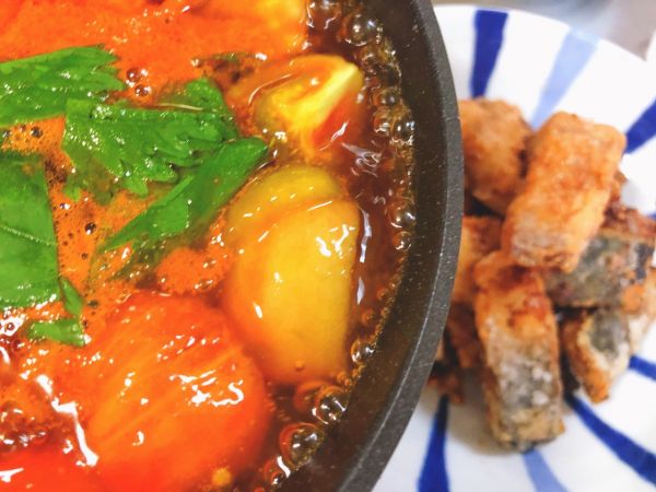 日式番茄浸鲭鱼