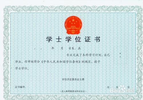 自考学士学位证怎么获得