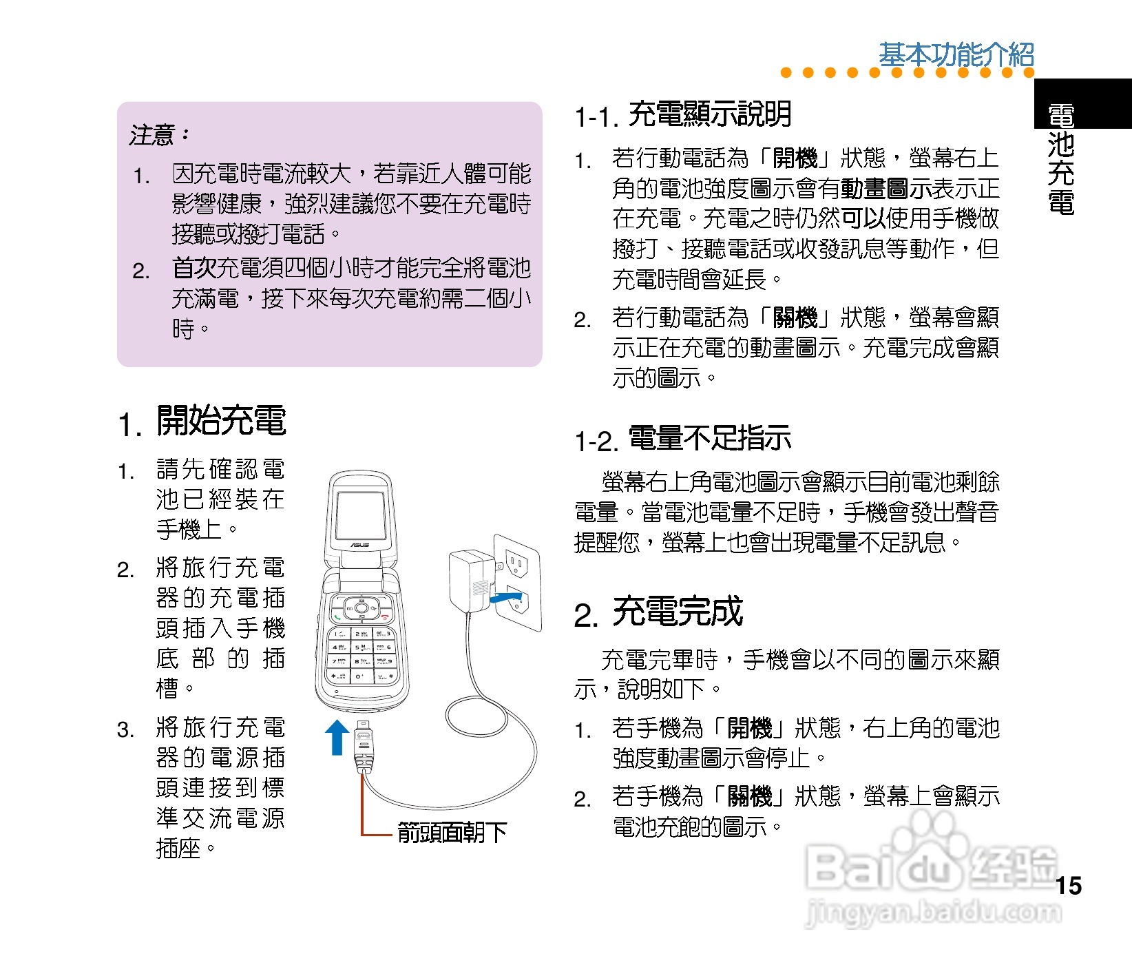 华硕手机J202型说明书:[2]