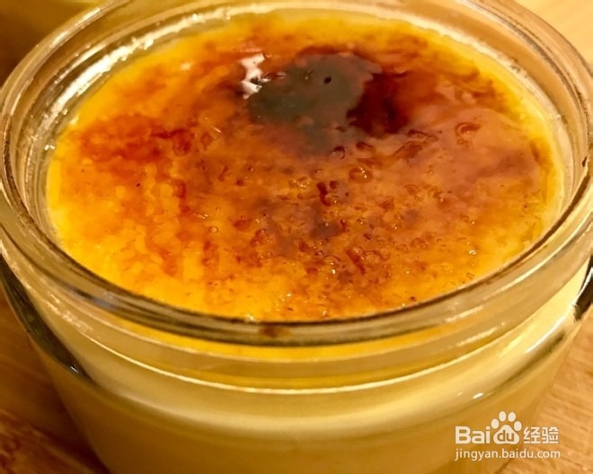 在家也能制作的焦糖布丁