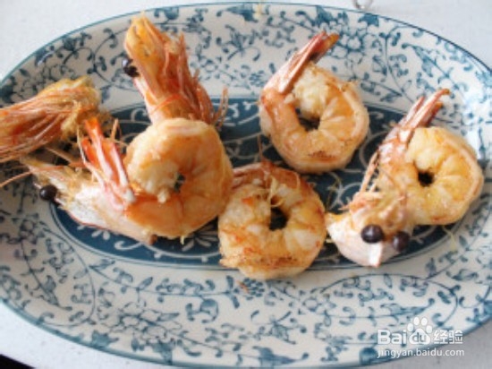 金丝盘虾做法