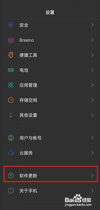 oppo reno5手机如何设置夜间自动更新版本