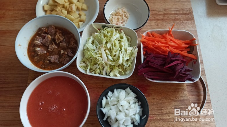 制作美味的红菜汤