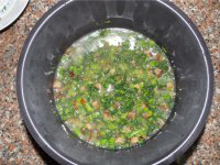 美的电饭煲，菜心腊味饭