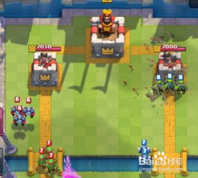 皇室战争坦克反击的女巫胖墓流