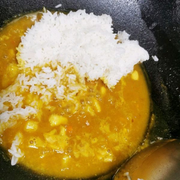 培根咖喱鸡焗饭