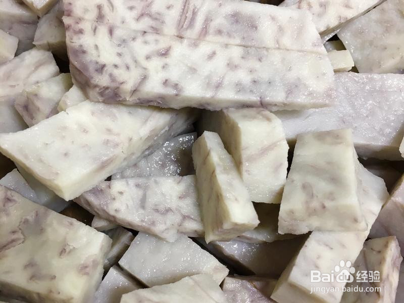 糯唧唧的芋泥~零失败的做法