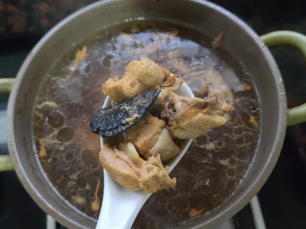 灵芝虫草花鸡汤